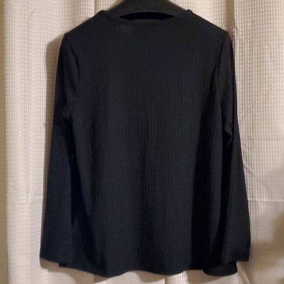 DENIM & CO ESSENTIALS  LONG SLEEVE  TOP - Picture 5 of 7